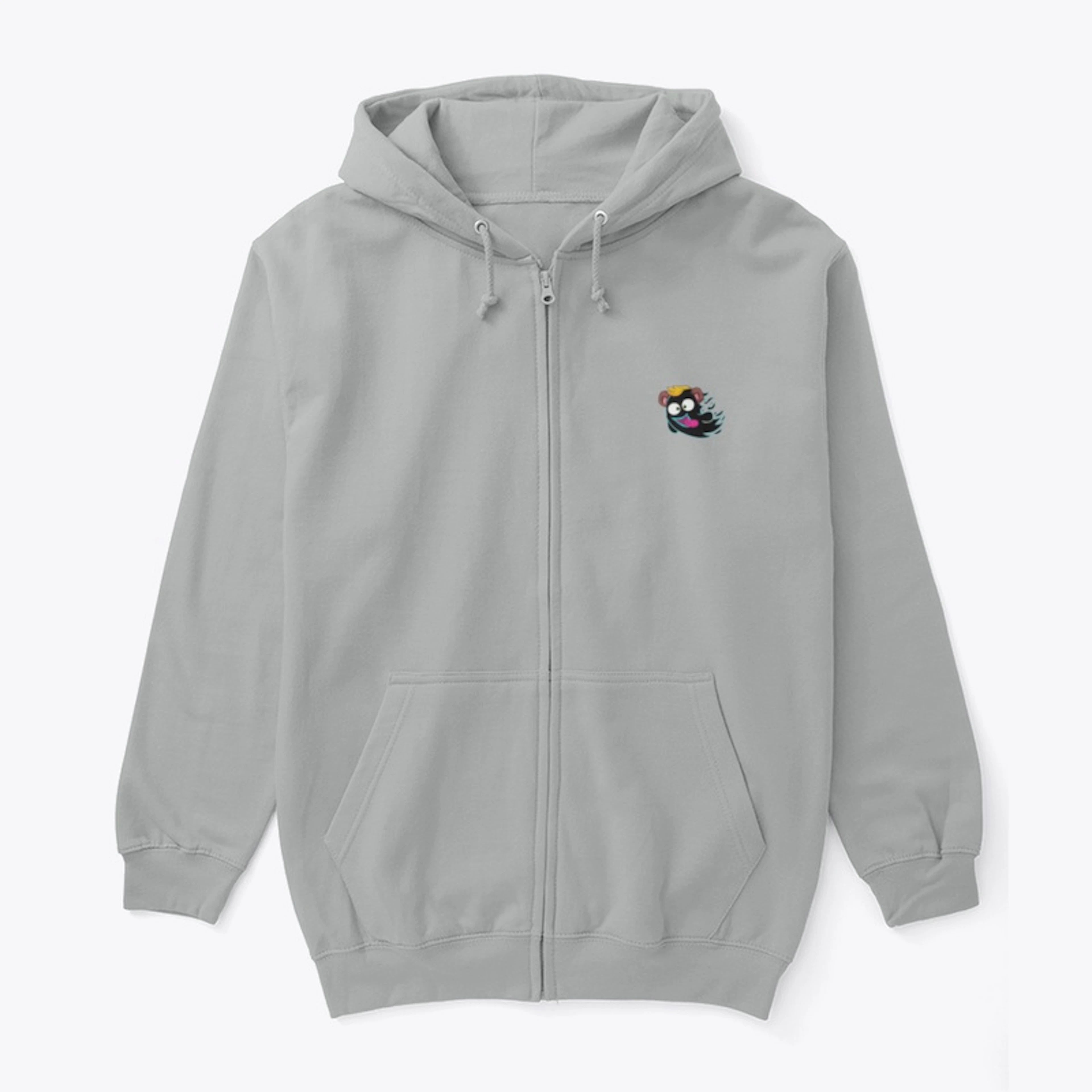 Ghost zip-up hoodie